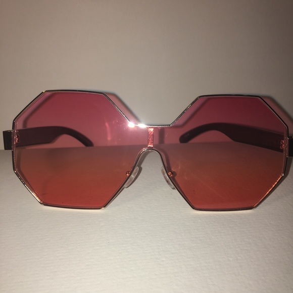 Accessories Pink To Orange Gradient Sunglasses Poshmark